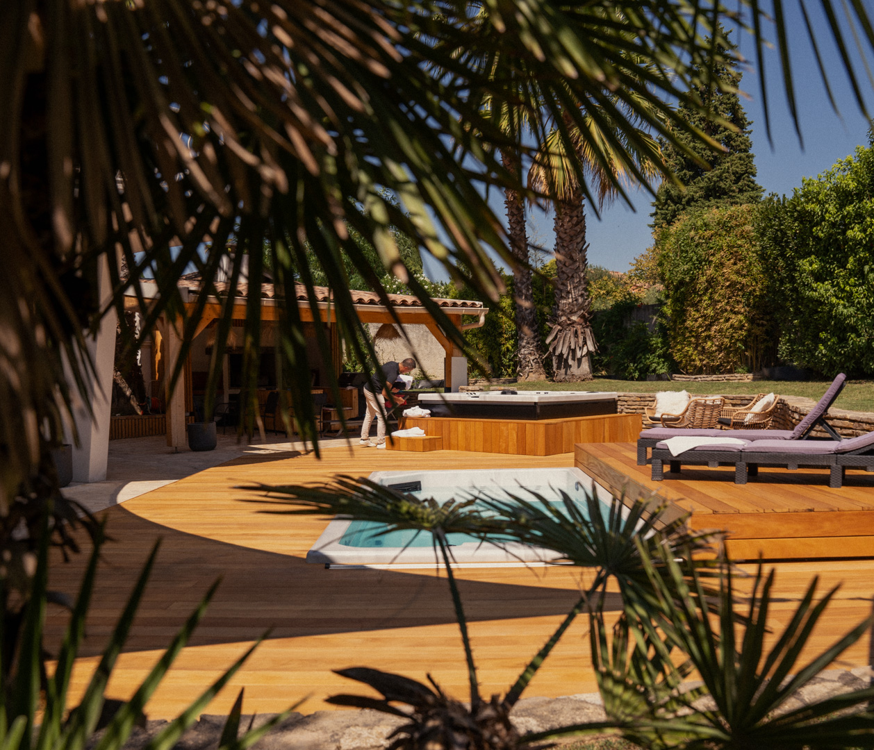 Spa contemporain en espace detente